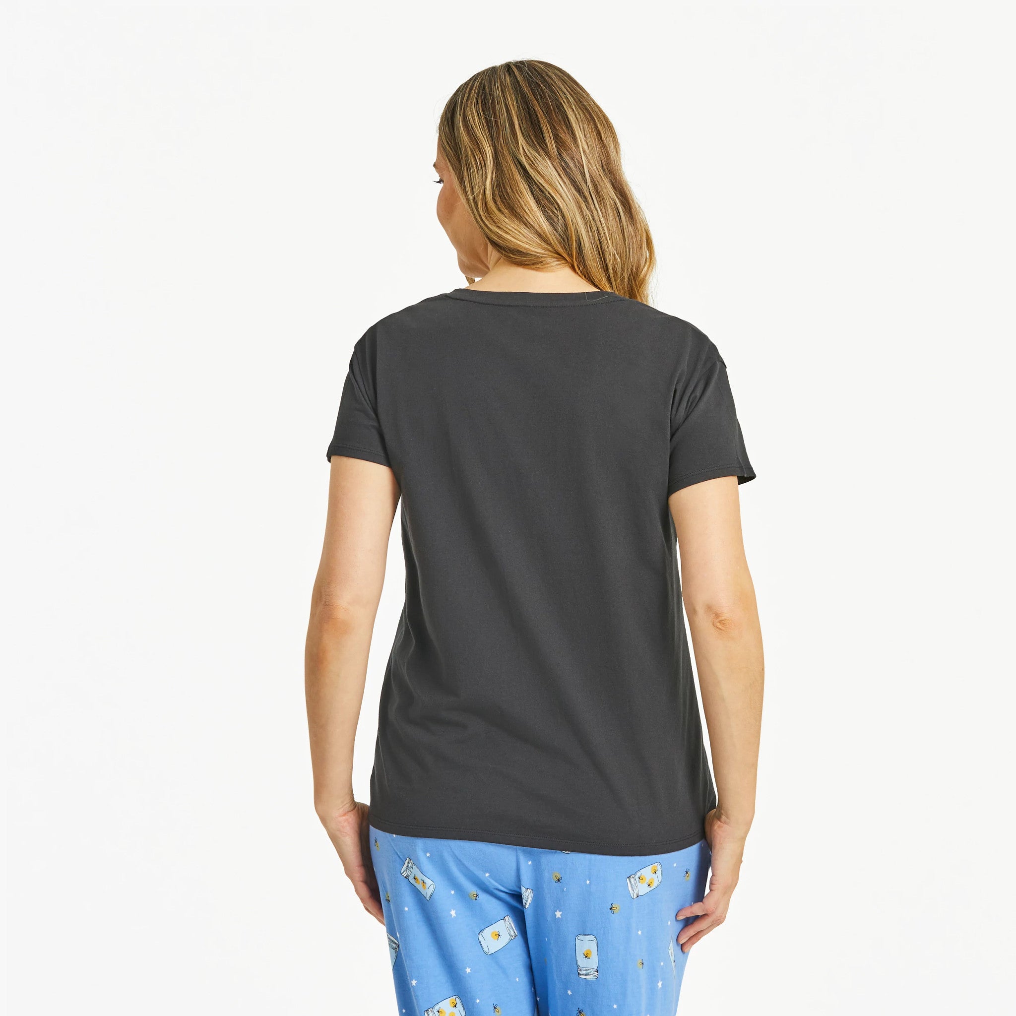 Women's Fireflies Shine On Snuggle Up Relaxed Sleep Vee