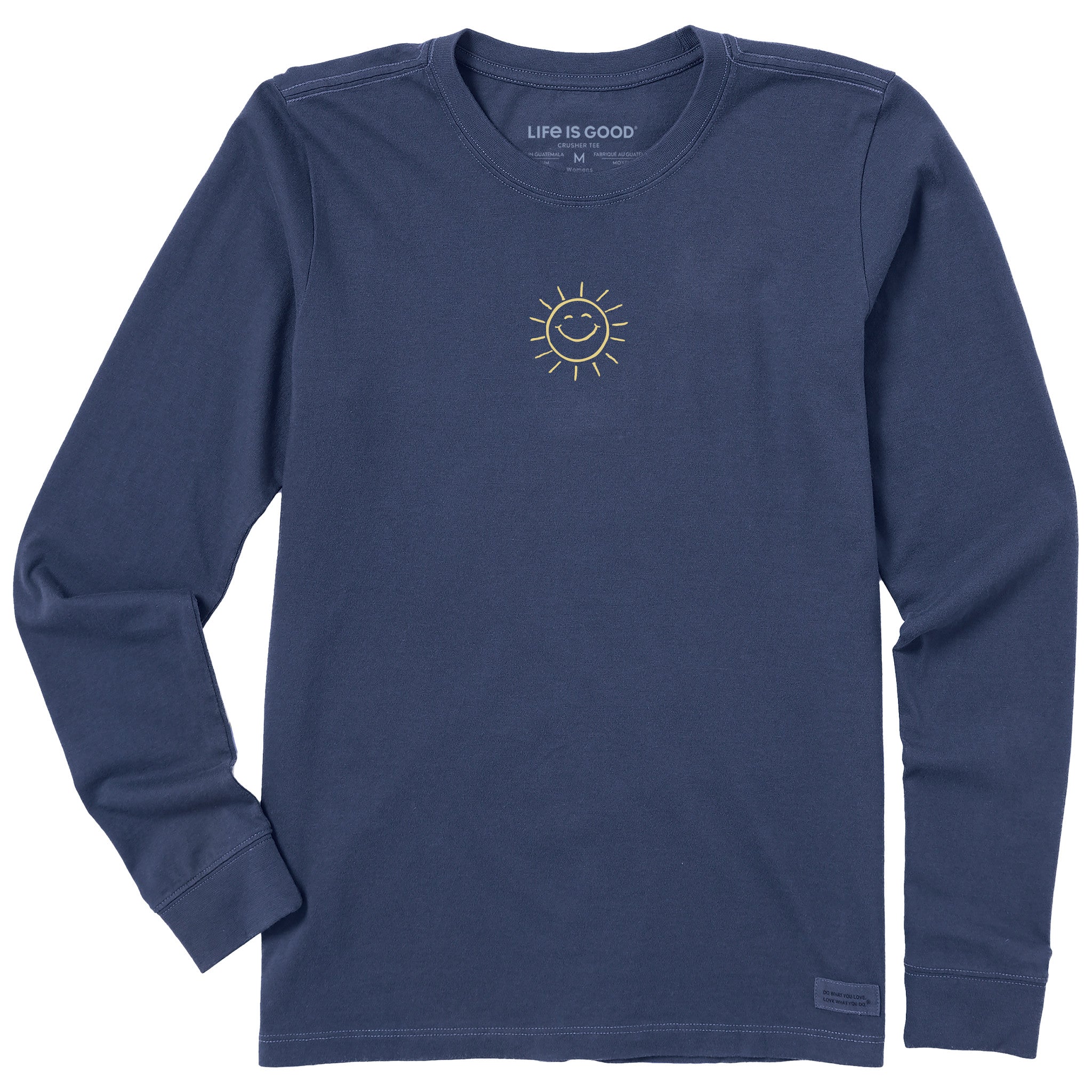 Women's Lil' Happy Sunshine Long Sleeve Crusher Tee