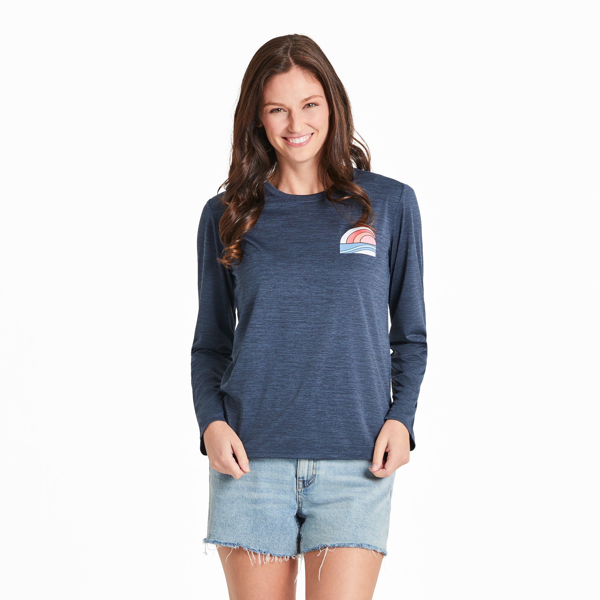 Women's LIG Sun & Water Long Sleeve Sun Crusher Tee