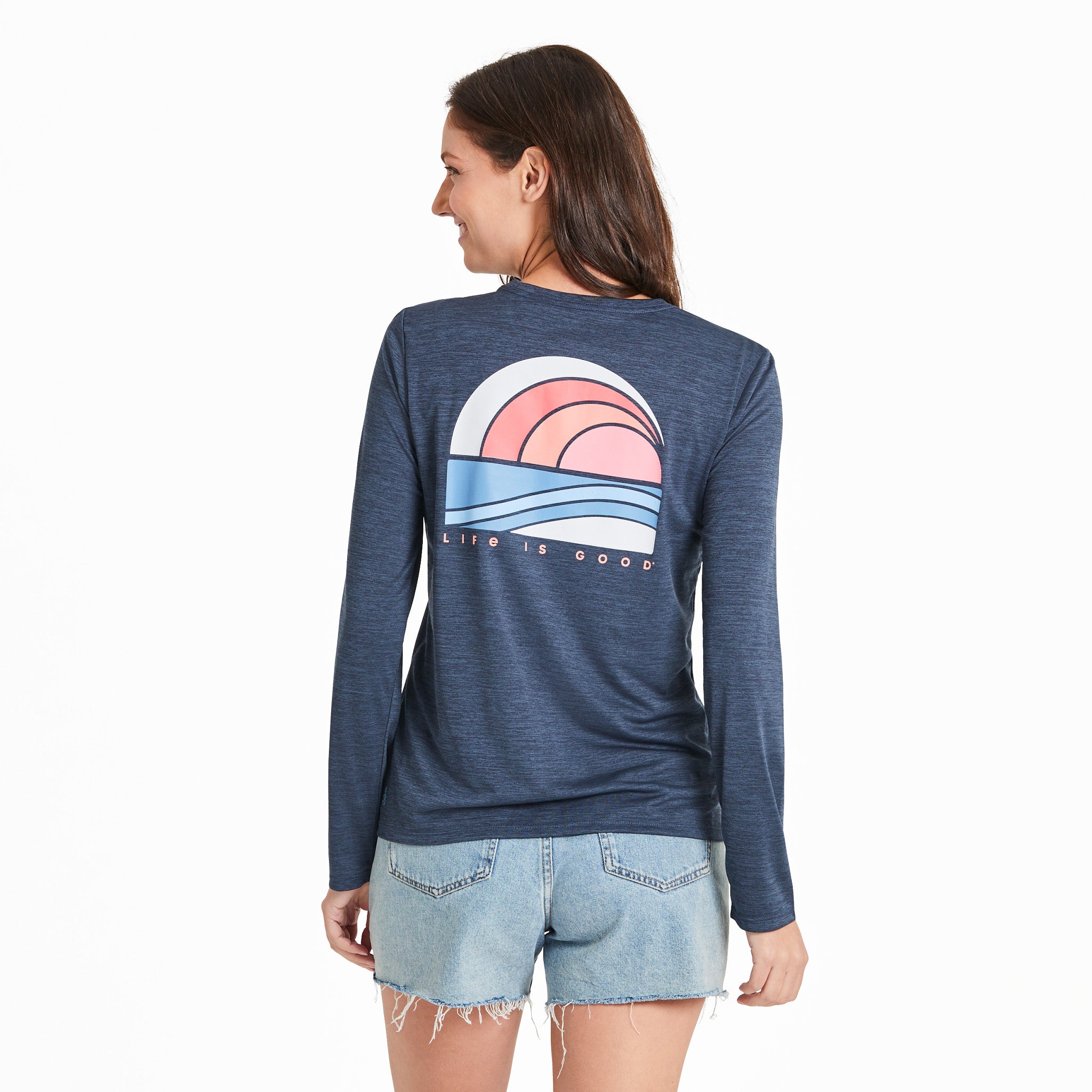 Women's LIG Sun & Water Long Sleeve Sun Crusher Tee