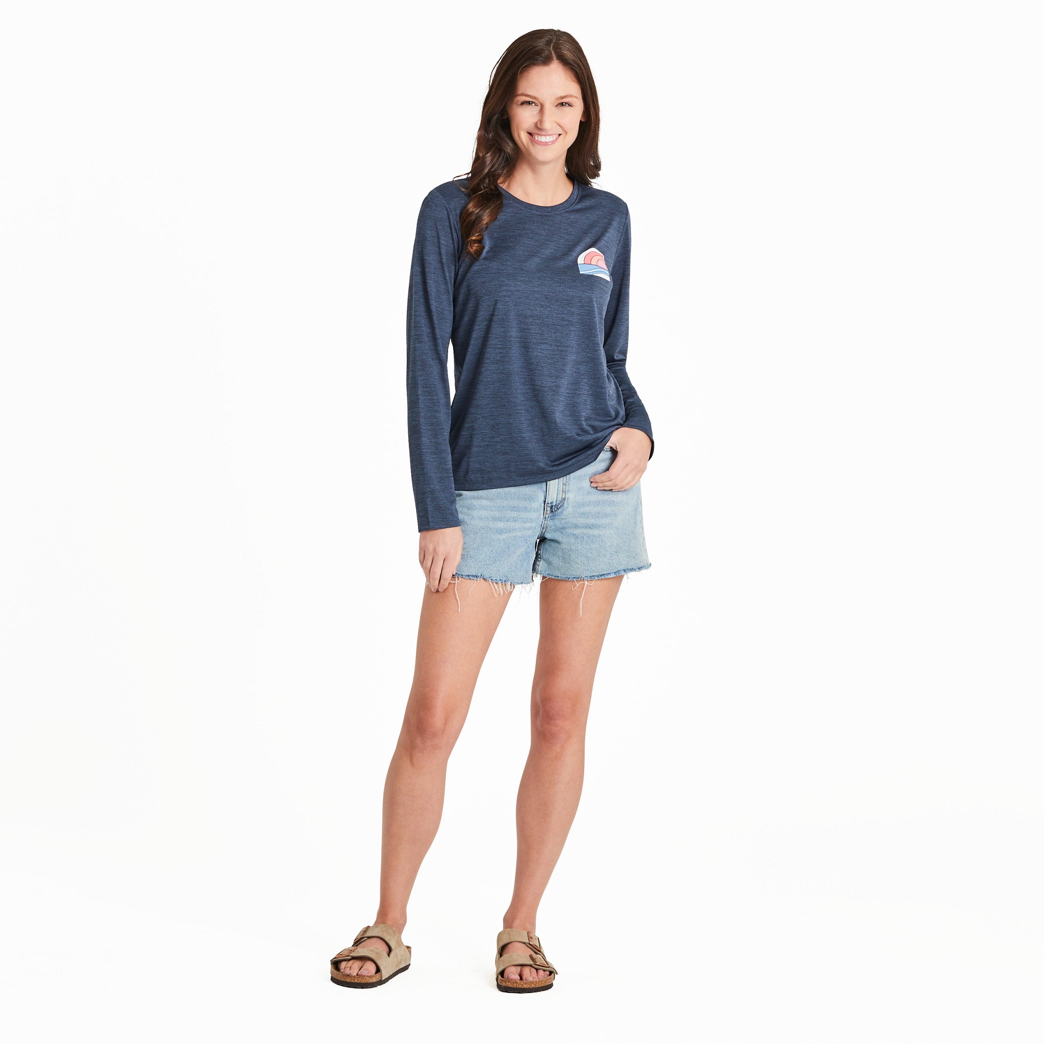 Women's LIG Sun & Water Long Sleeve Sun Crusher Tee