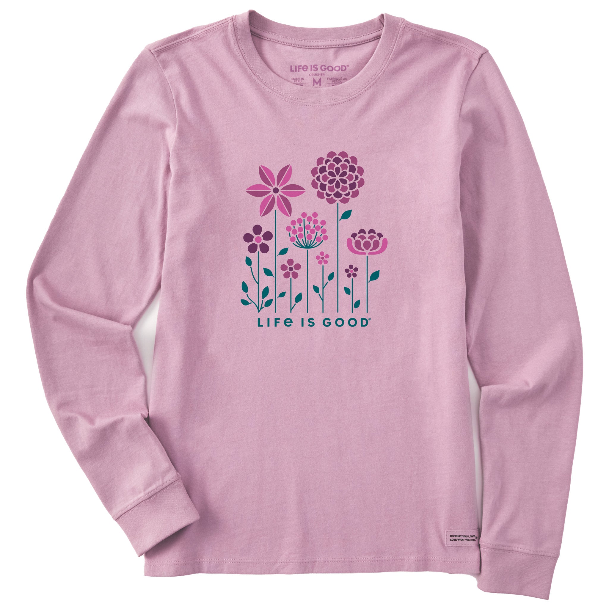 Women's Linear Garden Long Sleeve Crusher Tee